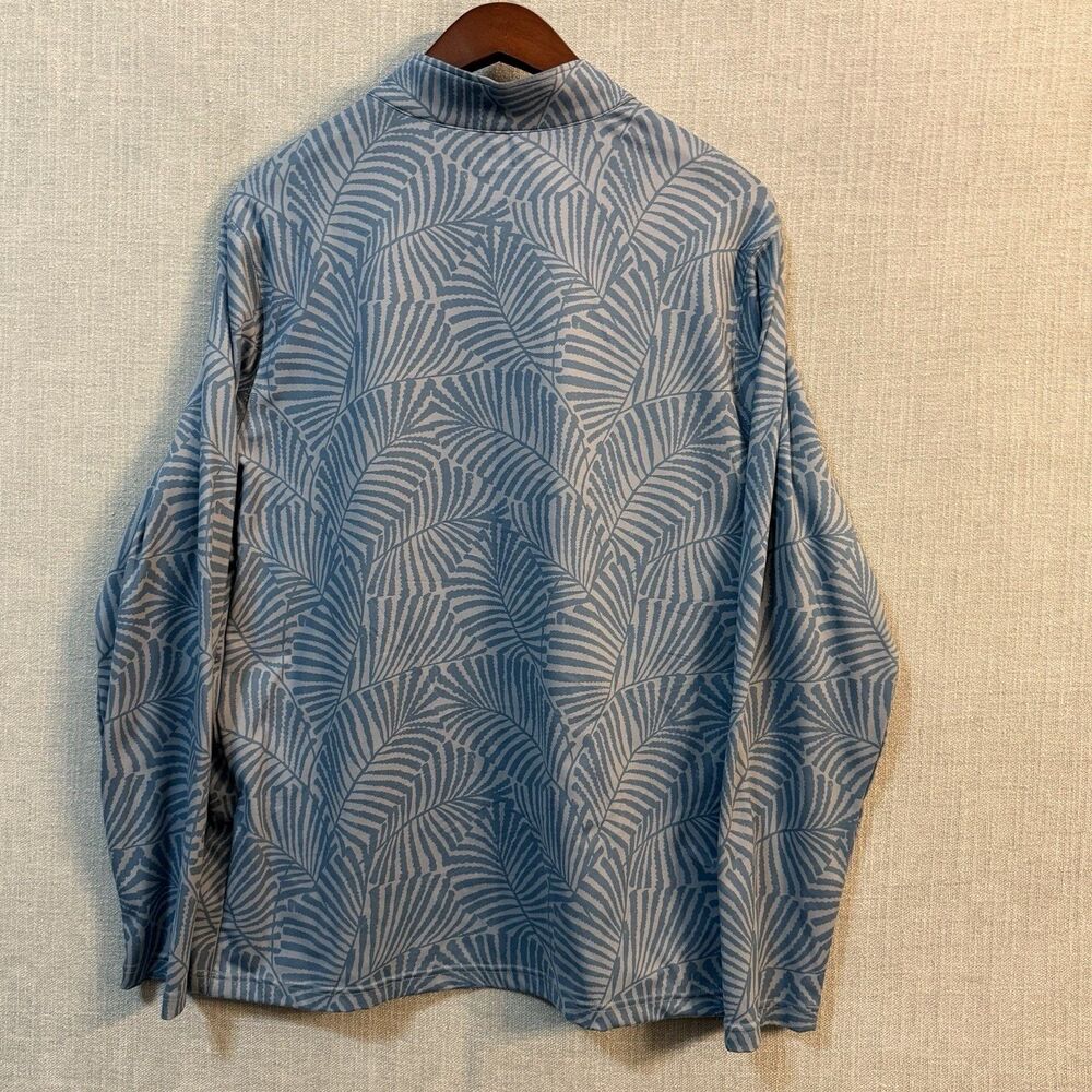 Chubbies Calm Palm Movementum Performance 1/4 Zip Pullover Mens Large Active top - Picture 12 of 12